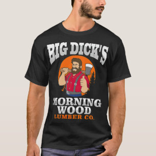 Morning Wood Geburtstagsjunge Geburtstag lustig T-Shirt