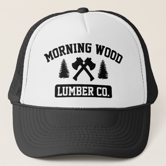 Morning Wood Lumber Co. Truckerkappe (Vorderseite)