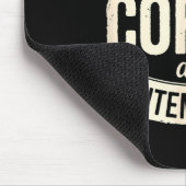 Mornings Are For Coffee And Contemplation, Cute Co Mousepad (Ecke)