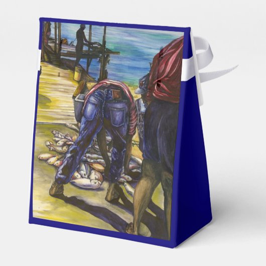 Morning's Catch, Harbor Island Geschenkschachtel (Rückseite)