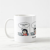 Mornings: Ein Dokumentarfilm | Lustiger Kaffee-Com Kaffeetasse (Links)