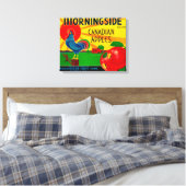 Morningside Apple LabelKanada Leinwanddruck (Insitu (Schlafzimmer))
