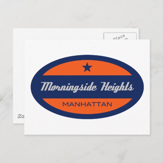 Morningside Heights Postkarte (Vorne/Hinten)