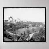 Morningside Park, New York c1904, Vintag Poster (Vorne)