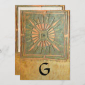 MORNSTAR , antigelb, grün, weiß Ankündigung (Vorne/Hinten)