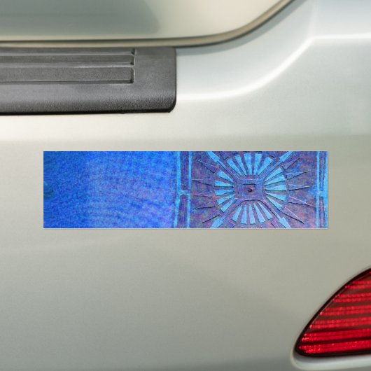 MORNSTAR Blau, Monogramm Autoaufkleber (Auf Auto)