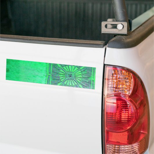 MORNSTAR Light Green Monogram Autoaufkleber (Auf Lkw)