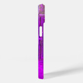 MORNSTAR , Lila, schwarz, violett Monogramm Case-Mate iPhone Hülle (Rückseite / Rechts)