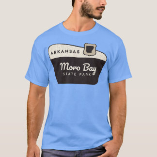 Moro Bay Staat Park Arkansas Willkommenszeichen T-Shirt