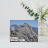 Moro Rock Sequoia Nationalpark Postkarte (Stehend Vorderseite)