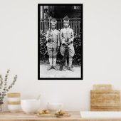 Moro Soldiers Philippinen 1909 Poster (Küche)