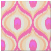 Morocan-Design in Rosa und Orange Stoff (Nahaufnahme)