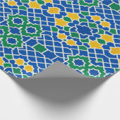 morocan zelij geschenkpapier (Ecke)