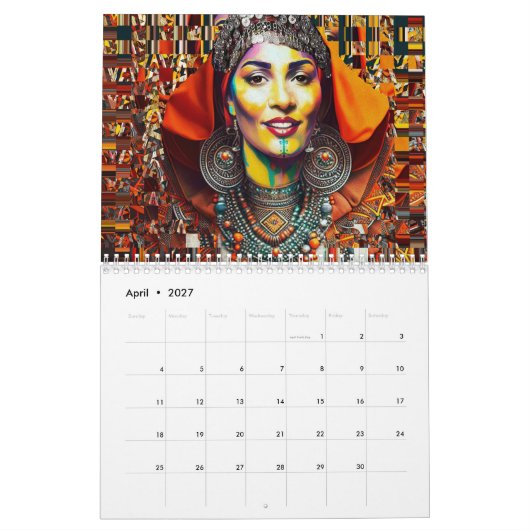 Moroccan Amazigh Beauty Kalender (Apr 2027)