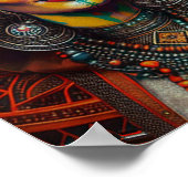 Moroccan Amazigh Beauty v1 Poster (Ecke)