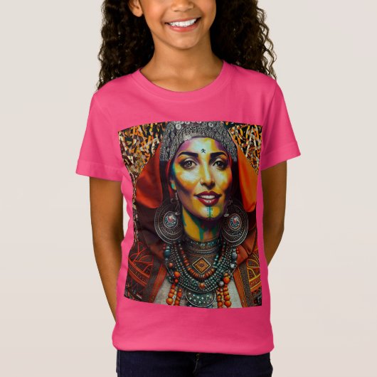 Moroccan Amazigh Beauty V1 T-Shirt (Vorderseite)