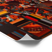 Moroccan Amazigh Beauty V3 Poster (Ecke)