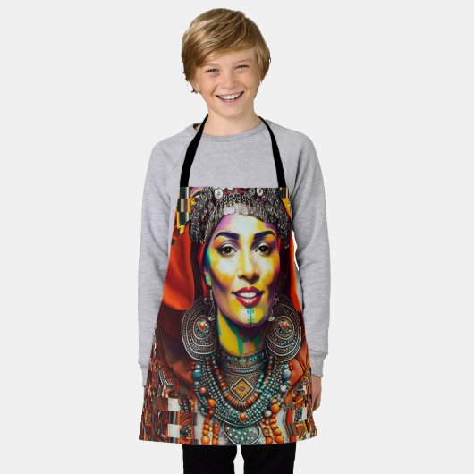Moroccan Amazigh Beauty V3 Schürze (Getragen)