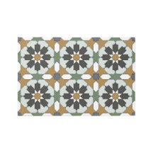 Moroccan Andalusian Geometric Indoor Rug