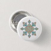 Moroccan Embroidery Star Button (Vorne & Hinten)