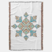 Moroccan Embroidery Star Decke (Vorderseite Vertikal)