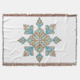 Moroccan Embroidery Star Decke