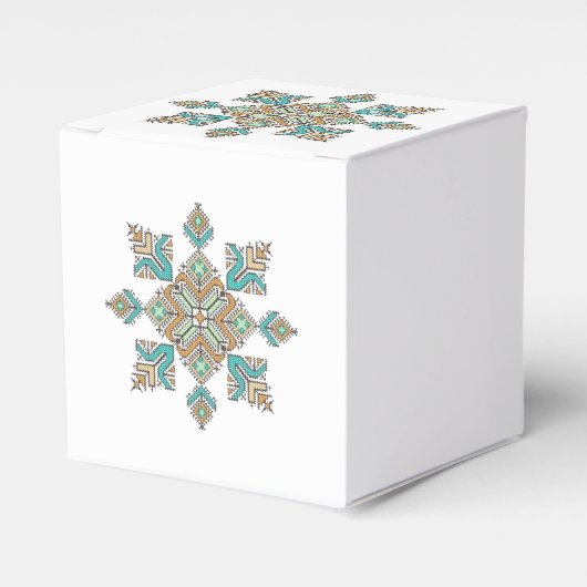 Moroccan Embroidery Star Geschenkschachtel (Vorderseite)