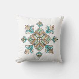 Moroccan Embroidery Star Kissen