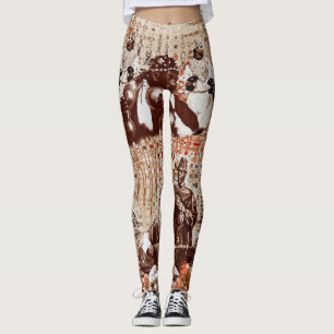 Moroccan Feast V 4 Leggings