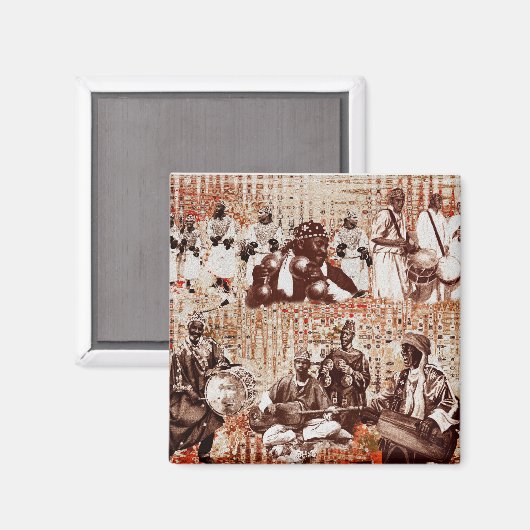 Moroccan Feast V 4 Magnet (Vorderseite/Rückseite)