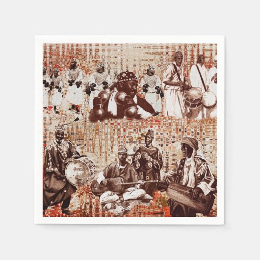 Moroccan Feast V 4 Serviette (Vorderseite)