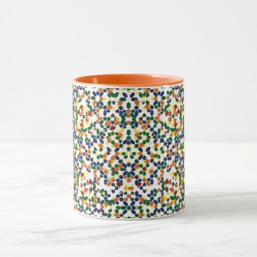 Moroccan Geometric Pattern Tasse (Zentrum)
