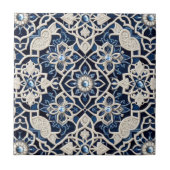 Moroccan Mediterranean Faux Diamond Tile Pattern Fliese (Vorderseite)