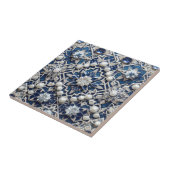 Moroccan Mediterranean Faux Diamond Tile Pattern Fliese (Seite)