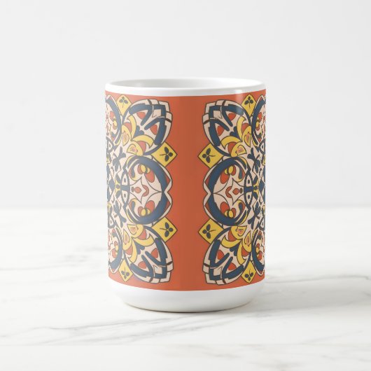 Moroccan mosaic, mandala kaffeetasse (Mittel)