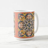 Moroccan mosaic, mandala kaffeetasse (VorderseiteRechts)