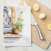 Moroccan Oasis - A Culinary Journey Kitchen Towels Geschirrtuch (Viertel Falte)