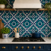 Moroccan Oasis Mosaic for Luxury Mediterranean Fliese