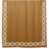 Moroccan Ochre Duschvorhang (Vorderseite)