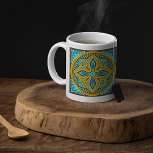 Moroccan Pattern Coffee Mug Kaffeetasse