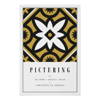 Moroccan Tapestry Poster