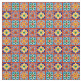 Moroccan Tile Pattern Fabric Quilting Sewing Stoff (Muster)
