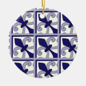 Moroccan Tiles Pattern #2 Keramik Ornament (Vorne)