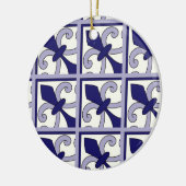 Moroccan Tiles Pattern #2 Keramik Ornament (Links)