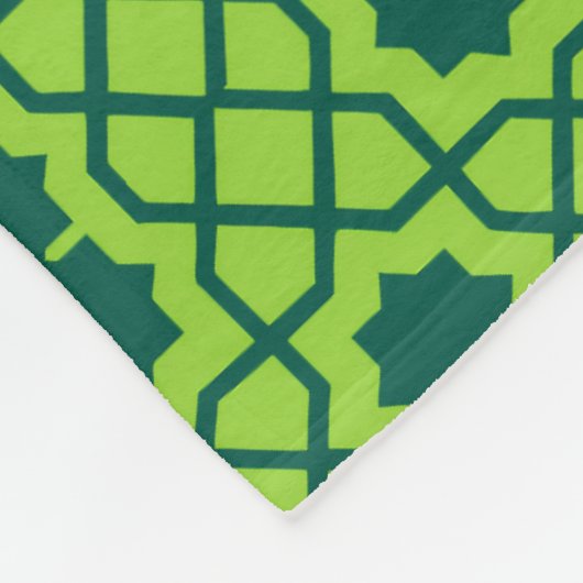 moroccan zelij fleecedecke (Ecke)