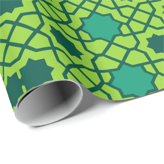 moroccan zelij geschenkpapier (Rolleneckpunkt)