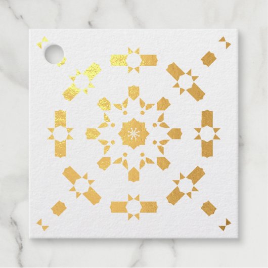 Moroccan Zelije!Moroccan Zell Geschenkanhänger (Vorderseite)