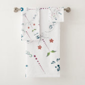 Moroccan Zelije!Moroccan Zellige Badhandtuch Set (Insitu)