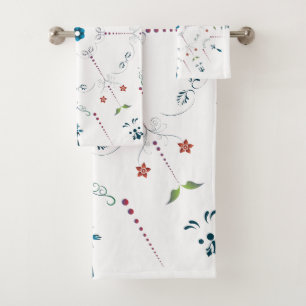 Moroccan Zelije!Moroccan Zellige Badhandtuch Set
