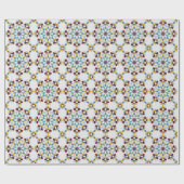 Moroccan Zelije!Moroccan Zellige Geschenkpapier (Flach)